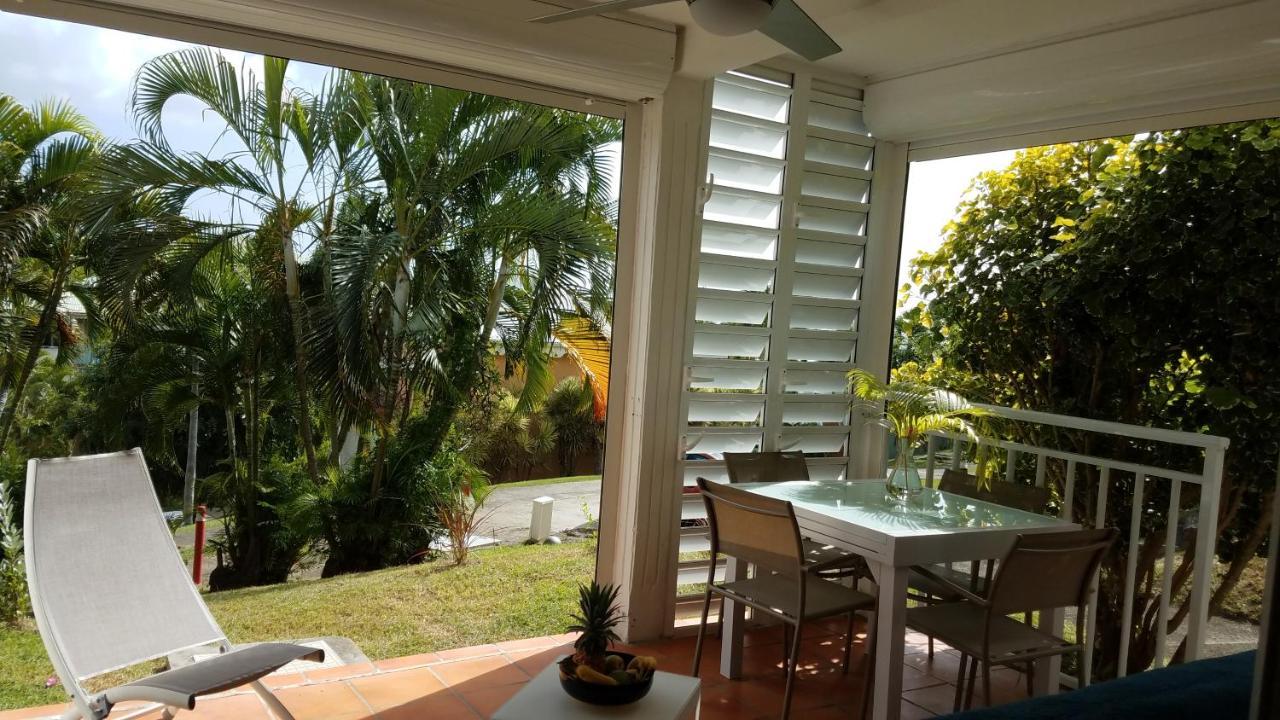 Appartement Rez-De-Chaussee De Villa A 1 Minute De La Plage Saint-Francois  Exterior foto